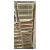 Plastic organizers drawers (office)