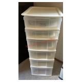 Plastic drawer storage organizers (office)