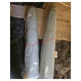 Rolls of woven plastic or nylon, appx 4' long -