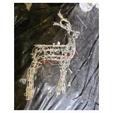 Reindeer decor - under house