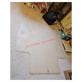 Chair mat - bedroom 1