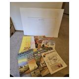 Drawing books and more - bedroom 1