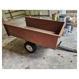 Wagon for lawn tractor- shop