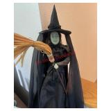 Wicked Witch of The West Porcelain Doll Franklin
