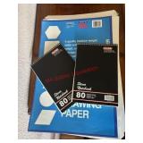 Drawing Paper and note pads lot