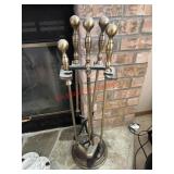 Fire Place Poker Set          (Main Living Room)