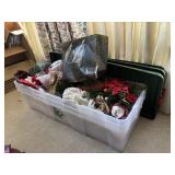 3- Totes Lot with Christmas Contents