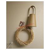 Basket and wreath- bedroom