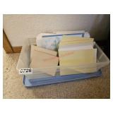 Pads and stationary- bedroom 1