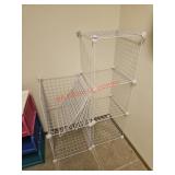 Wire shelf - bedroom 1