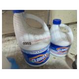 Clorox Bleach, mostly full (Garage)