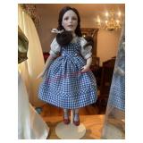 Porcelain 20in Franklin Mint Dorothy