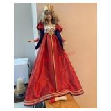 Franklin Mint Queen of Hearts  Broken Leg
