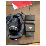 Camera Lense and Flash Film Camera Set