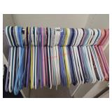 (3) Shelves of Plastic Hangers (Upstairs Master