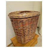 Wicker basket- bedroom 1