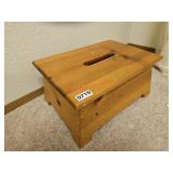 Wooden stool - bedroom 1