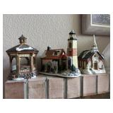 Ceramic Christmas Home lot          (Main Living