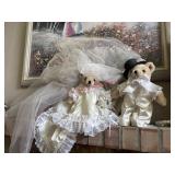 Two Wedding Bears          (Main Living Room)