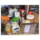 Large Cleaning chemicals lot some full (Kitchen