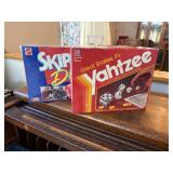 Yatzee and Skipbo Game lot