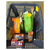 Assorted Partial Bottles of cleaners (Garage)
