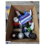 Assorted Partial Bottles of cleaners (Garage)