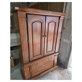 Wood Armoire (Garage)