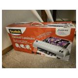 Laminator, unused- bedroom 1
