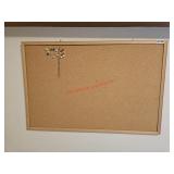 Cork board - bedroom 1
