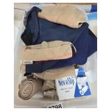 Misc tote of items (Upstairs Laundry Room)