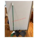 Broom and two Dust Pan lot      (Entry way)