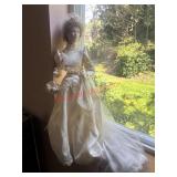 20in Porcelain Bride Doll              (Living
