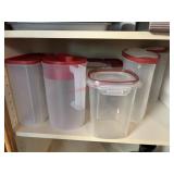 Tupperware and Pitcher lot (Kitchen Hallway)