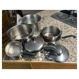 pots and pans with lids              (Kitchen)