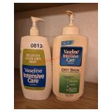 Vaseline Products  (Upstairs bathroom)