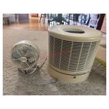Two Air Movers              (Living Room)