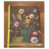 Painting of flowers (dinning room)