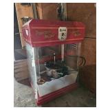 Popcorn machine, untested- garage