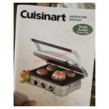 Cuisinart panini press, untested- garage
