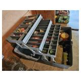 Tackle box with contents- garage