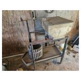 Vintage cider press, unsure if complete- garage