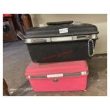 Two Vintage Carry Cases         (Downstairs