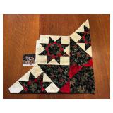 Unfinished quilt and Christmas item(livingroom)
