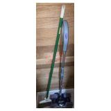 Shark steam mop  and broom(DS hallway closet)