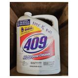 409 cleaner,  half full - garage