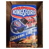 Charcoal lighter fluid, appx 3/4 full - garage