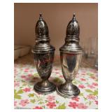 Light Weight Sterling Salt and pepper shakers