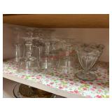 Clear Glass Custard lot            (Kitchen)