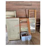 Appears to be a collapsable display cabinet,